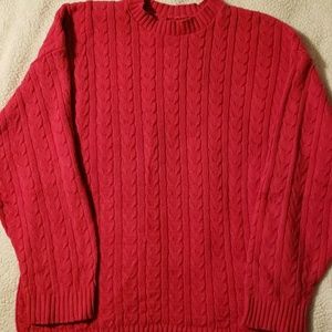 Vintage cable knit sweater